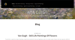 Desktop Screenshot of blog.artsheaven.com
